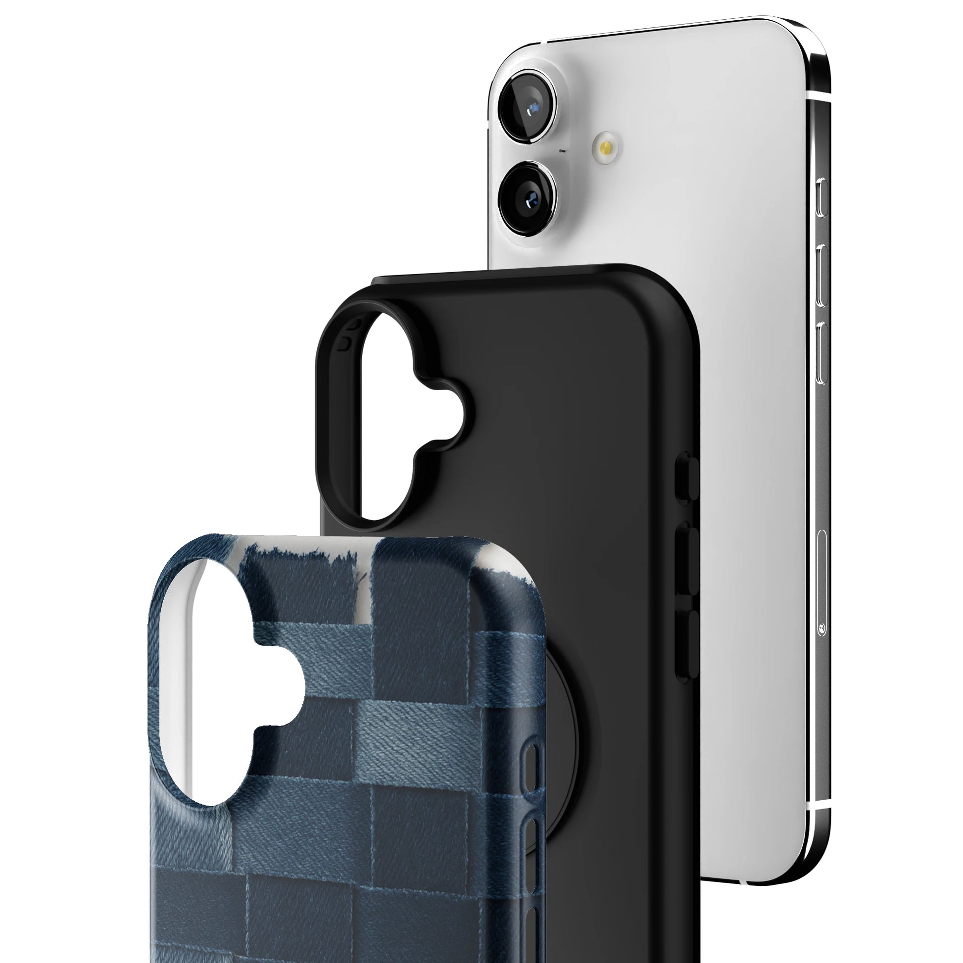 Indigo Weave iPhone Case gallery - Iphone_16_Mini_Air_Plus_3