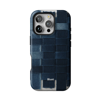 Indigo Weave iPhone Case gallery - Iphone_16_Pro_1