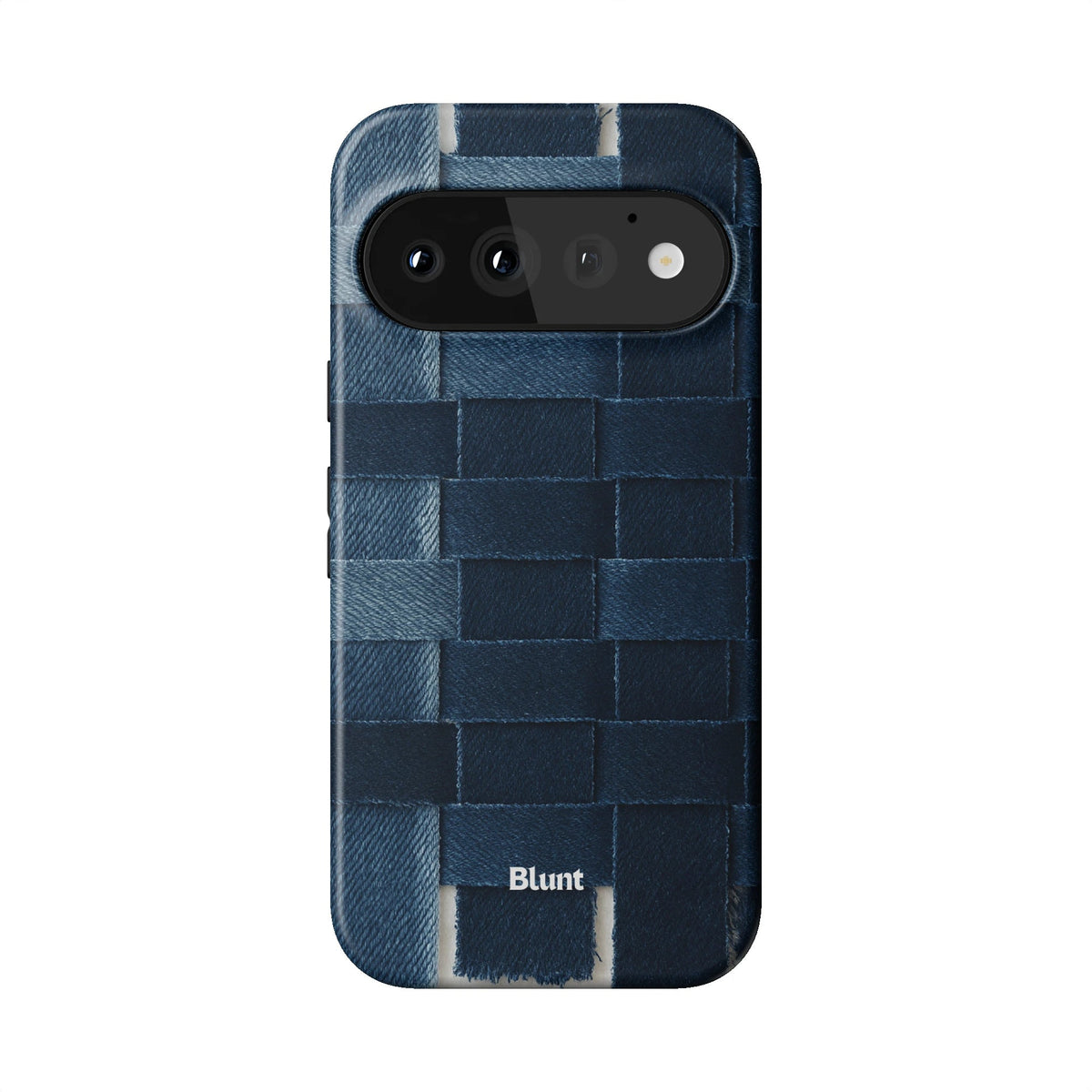 Indigo Weave Pixel Case - Blunt Cases
