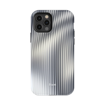 Silver Pulse iPhone Case
