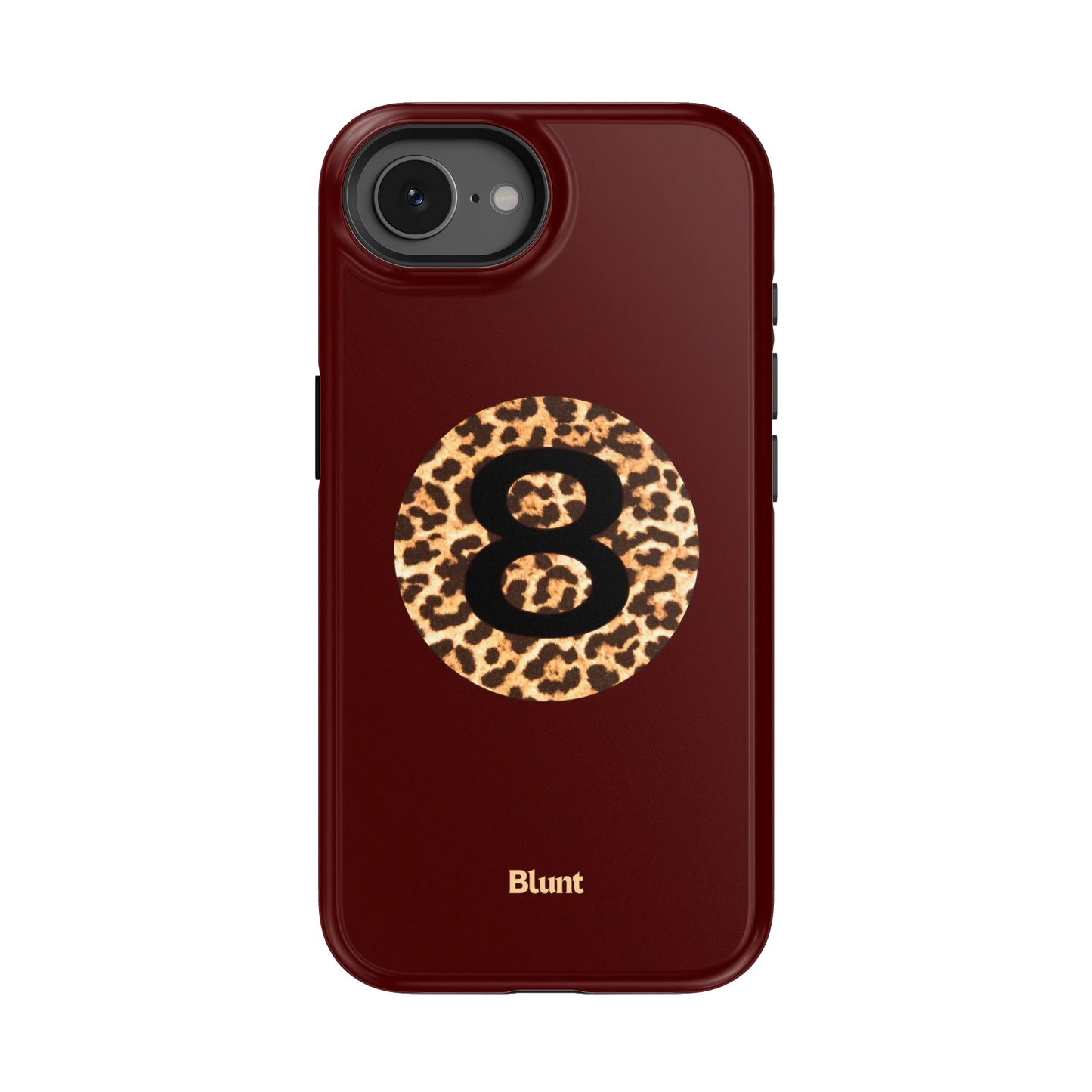 Burgundy Magic 8 iPhone Case