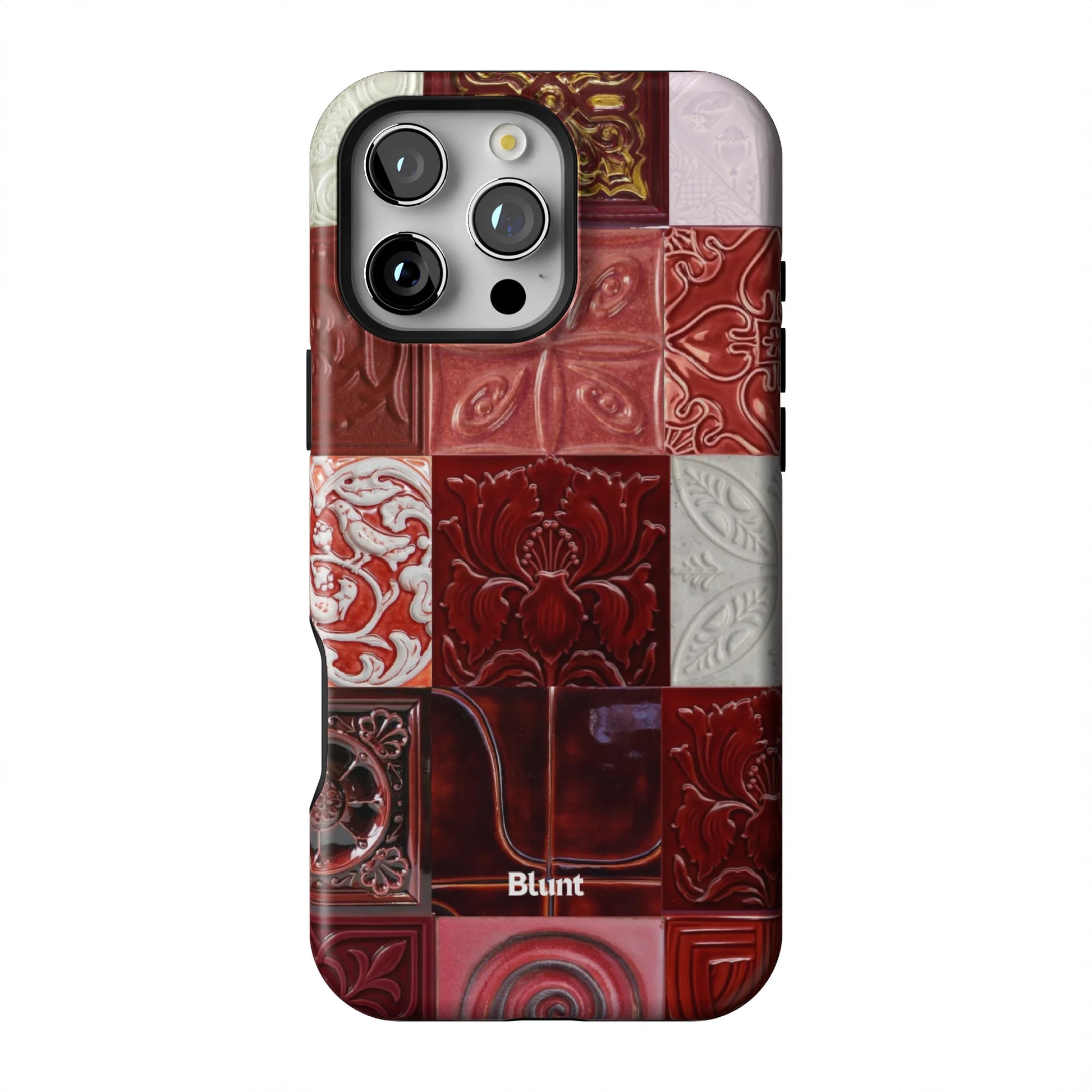 Checkered-Rouge-iphone-case-iPhone 16 Pro Max-1