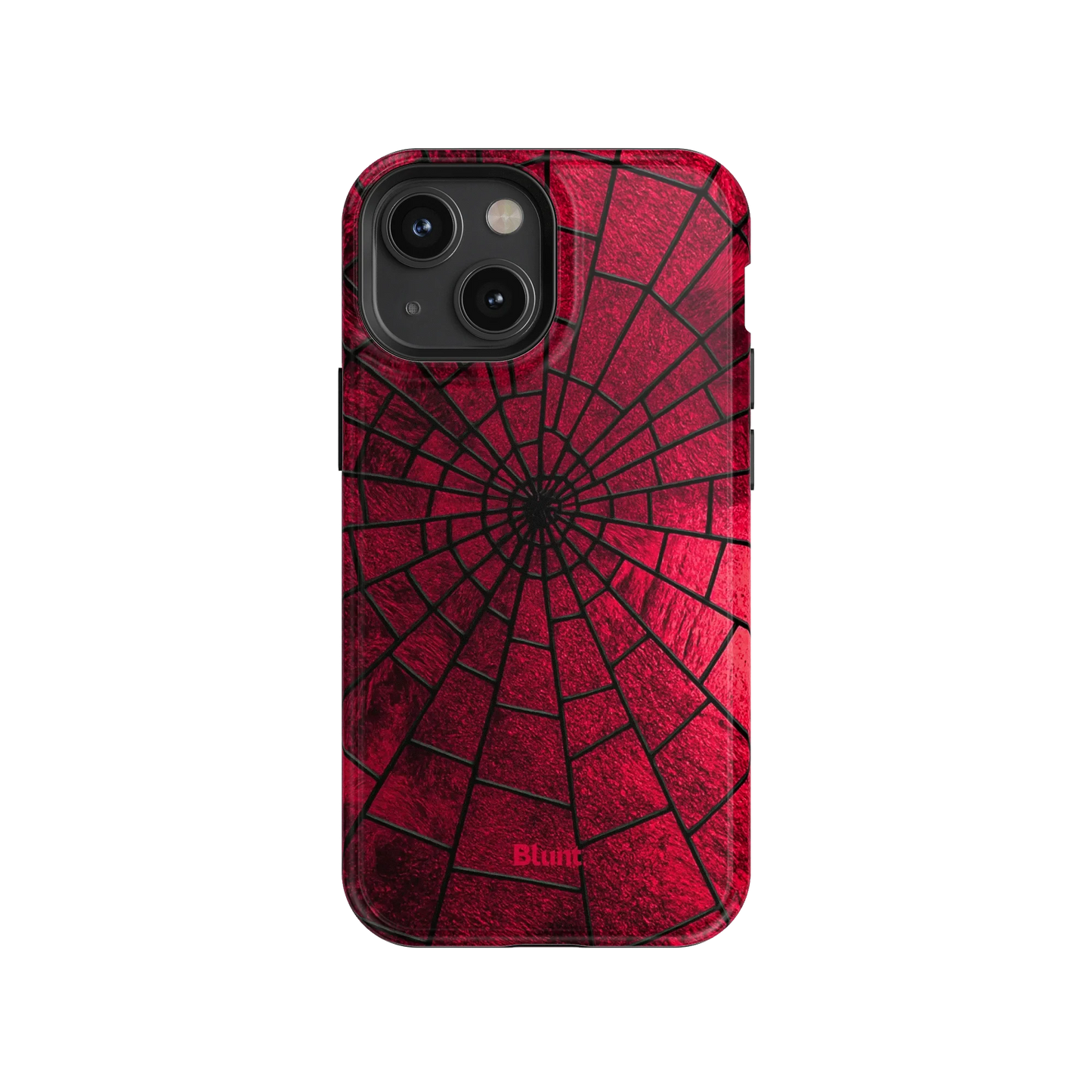 Crimson Web iPhone Case