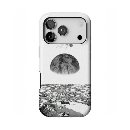Static Moon iPhone Case
