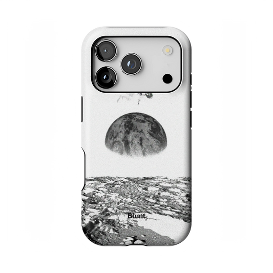 Static Moon iPhone Case