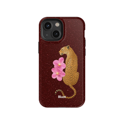 Burgundy Cleo iPhone Case