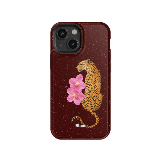 Burgundy Cleo iPhone Case