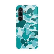 Aqua Camo Samsung Case