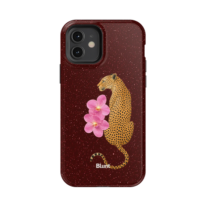 Burgundy Cleo iPhone Case