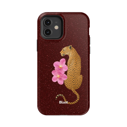 Burgundy Cleo iPhone Case