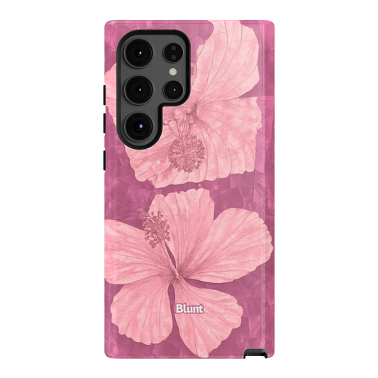 Pink Coconut Bloom Samsung Case