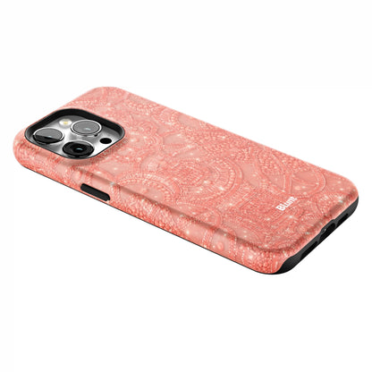 Coral-Glam-iphone-case-iPhone 15 Pro Max-2