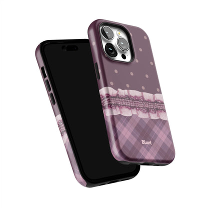 Lilac-Lattice-iphone-case-iPhone 14 Pro-5