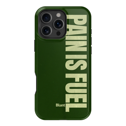 Pain Fuels iPhone Case