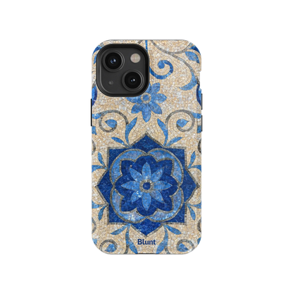 Blue Bloom iPhone Case