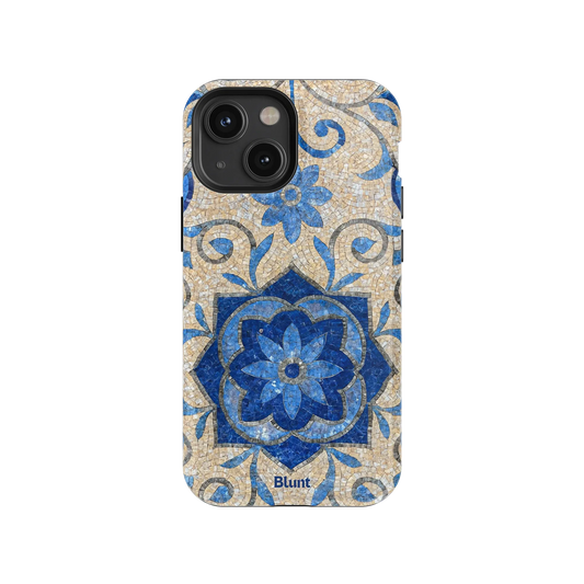 Blue Bloom iPhone Case