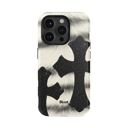 Onyx Cross iPhone Case