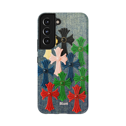 Cross Stitch Samsung Case