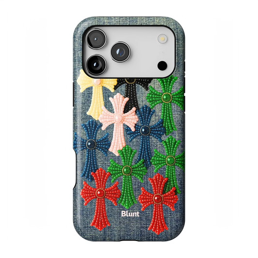 Cross Stitch iPhone Case