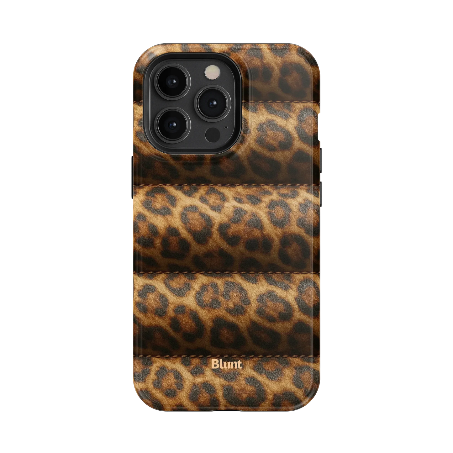 Cheetah Puffer iPhone Case