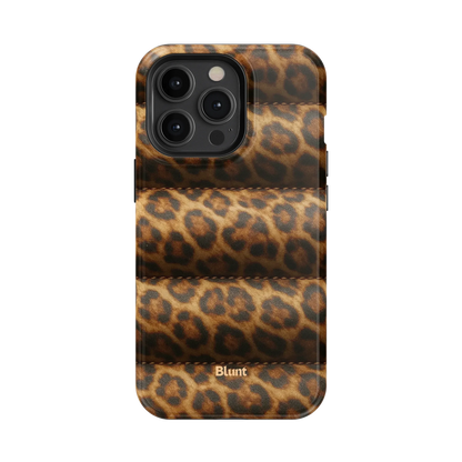 Cheetah Puffer iPhone Case