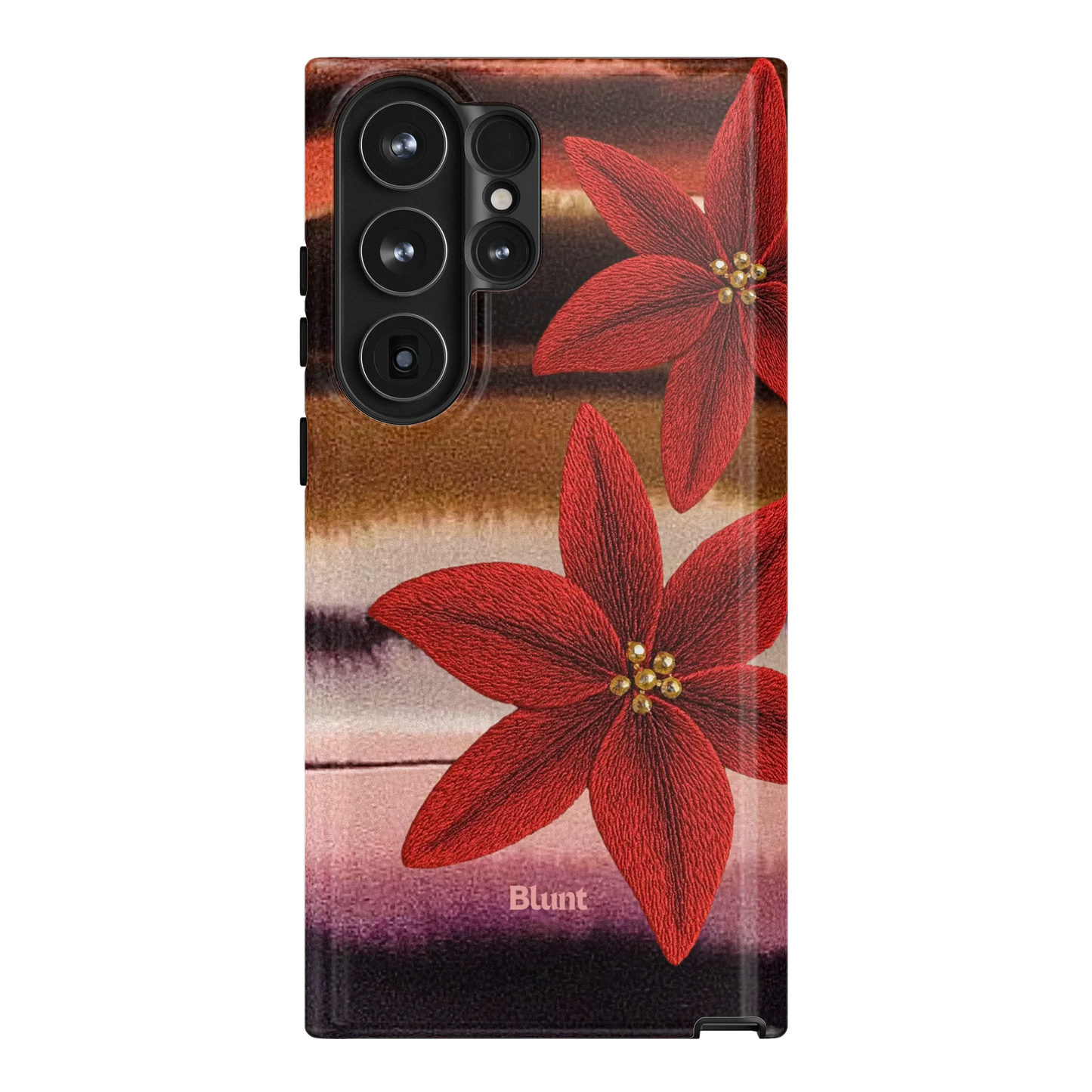Crimson Bloom Samsung Case