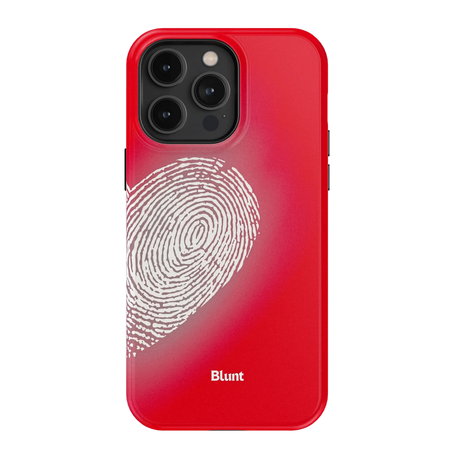 Heart Print Red iPhone Case