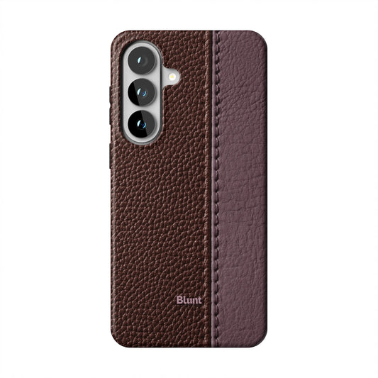 Maroon-Grain-samsung-case-Galaxy S26 Plus-1