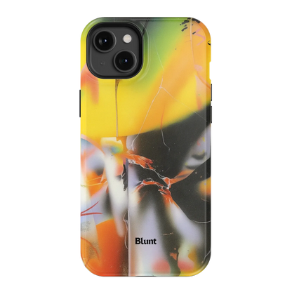 Golden Blur iPhone Case