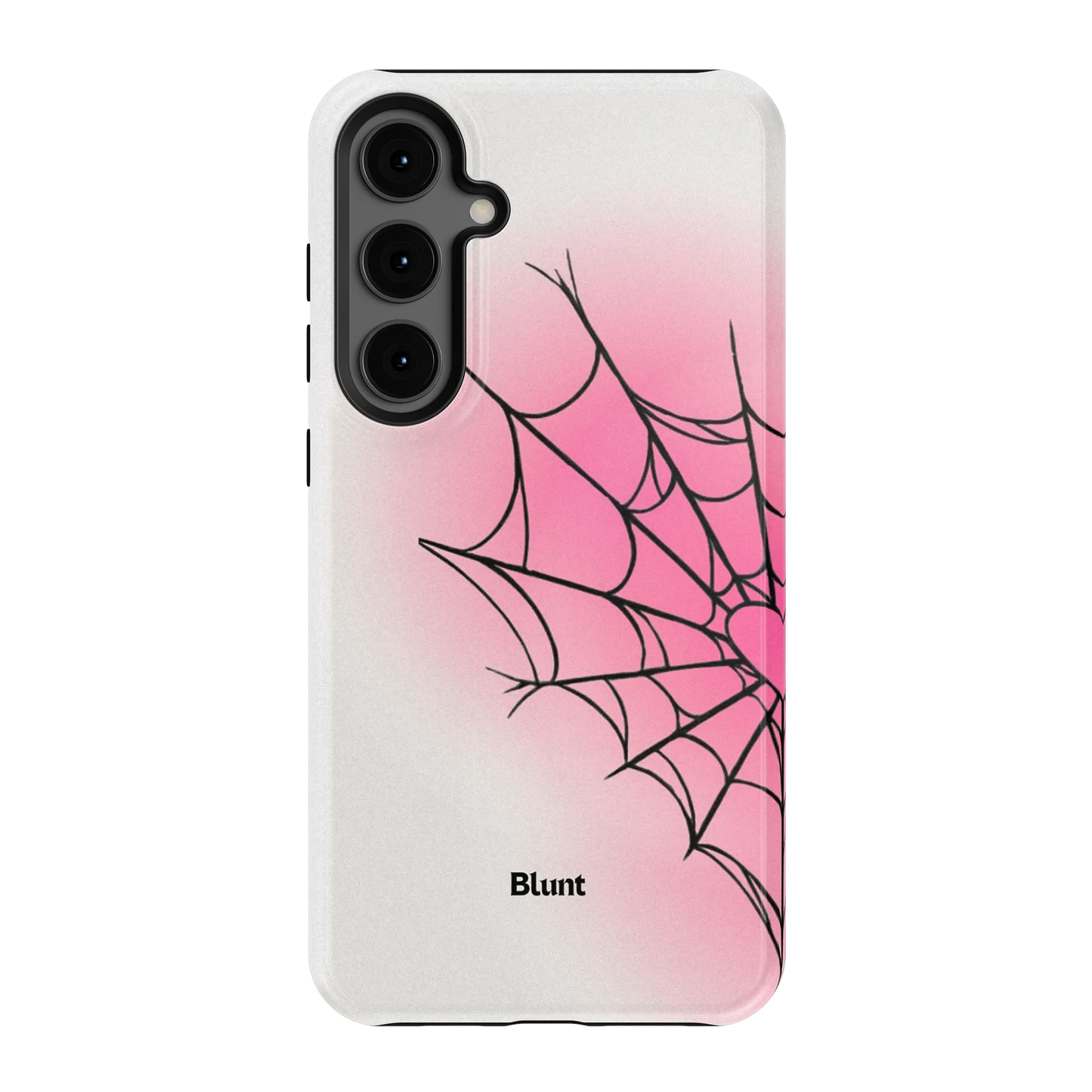 White Pink Web Samsung Case