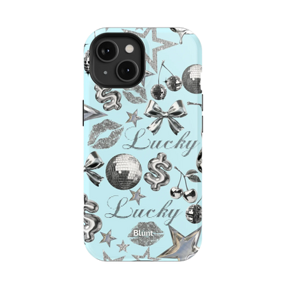 Lucky Baby Blue iPhone Case