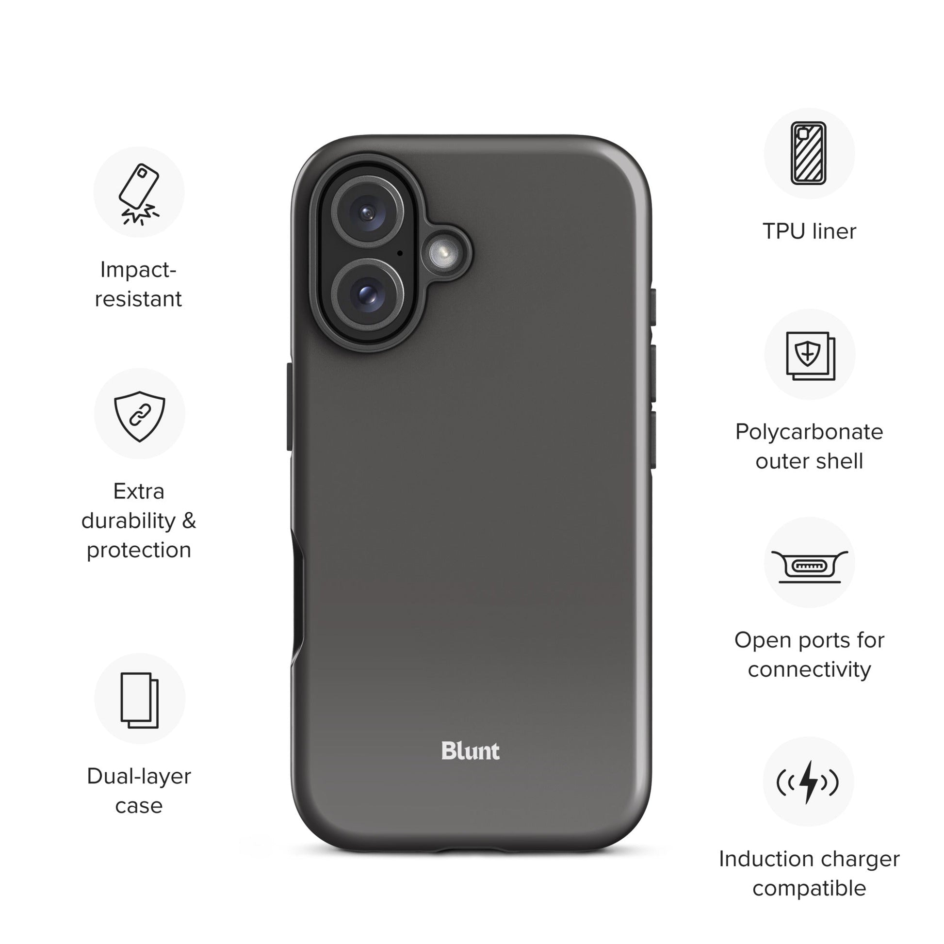 Iron iPhone Case - Blunt Cases