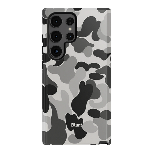 Grey Camo Samsung Case