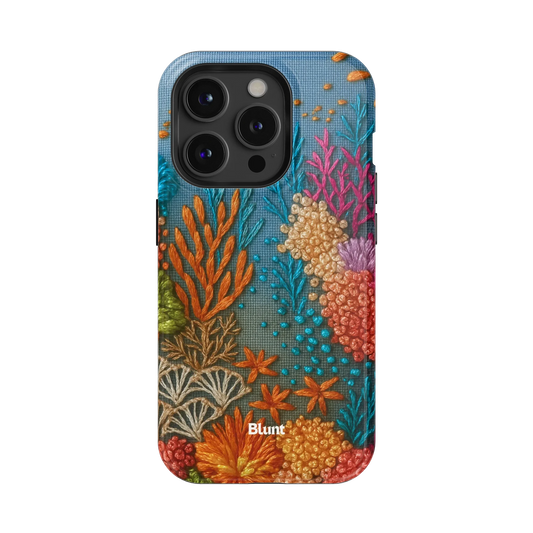 Coral Bloom iPhone Case
