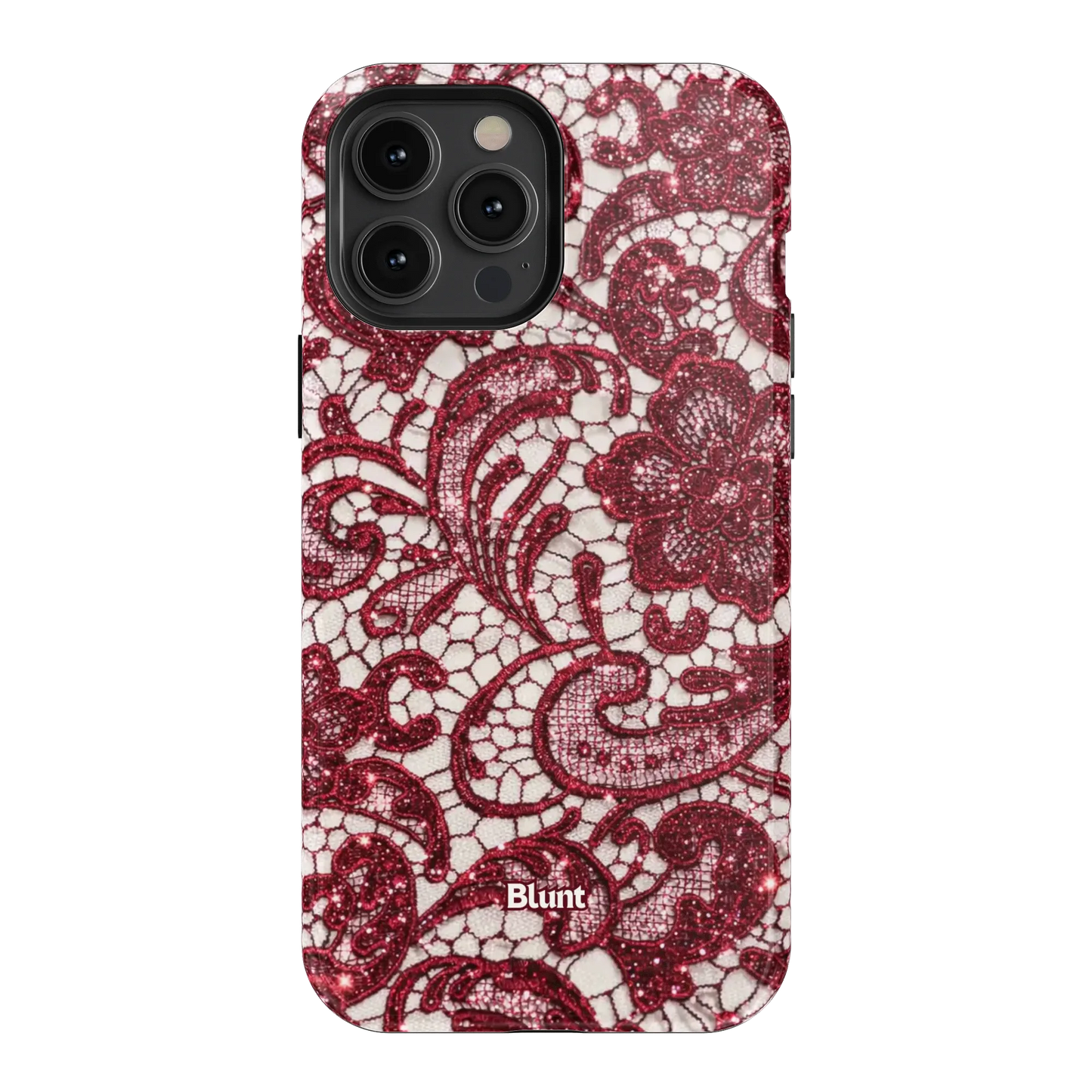 Crimson Lace iPhone Case