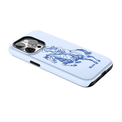 Blue-Lasso-Lady-iphone-case-iPhone 15 Pro-2