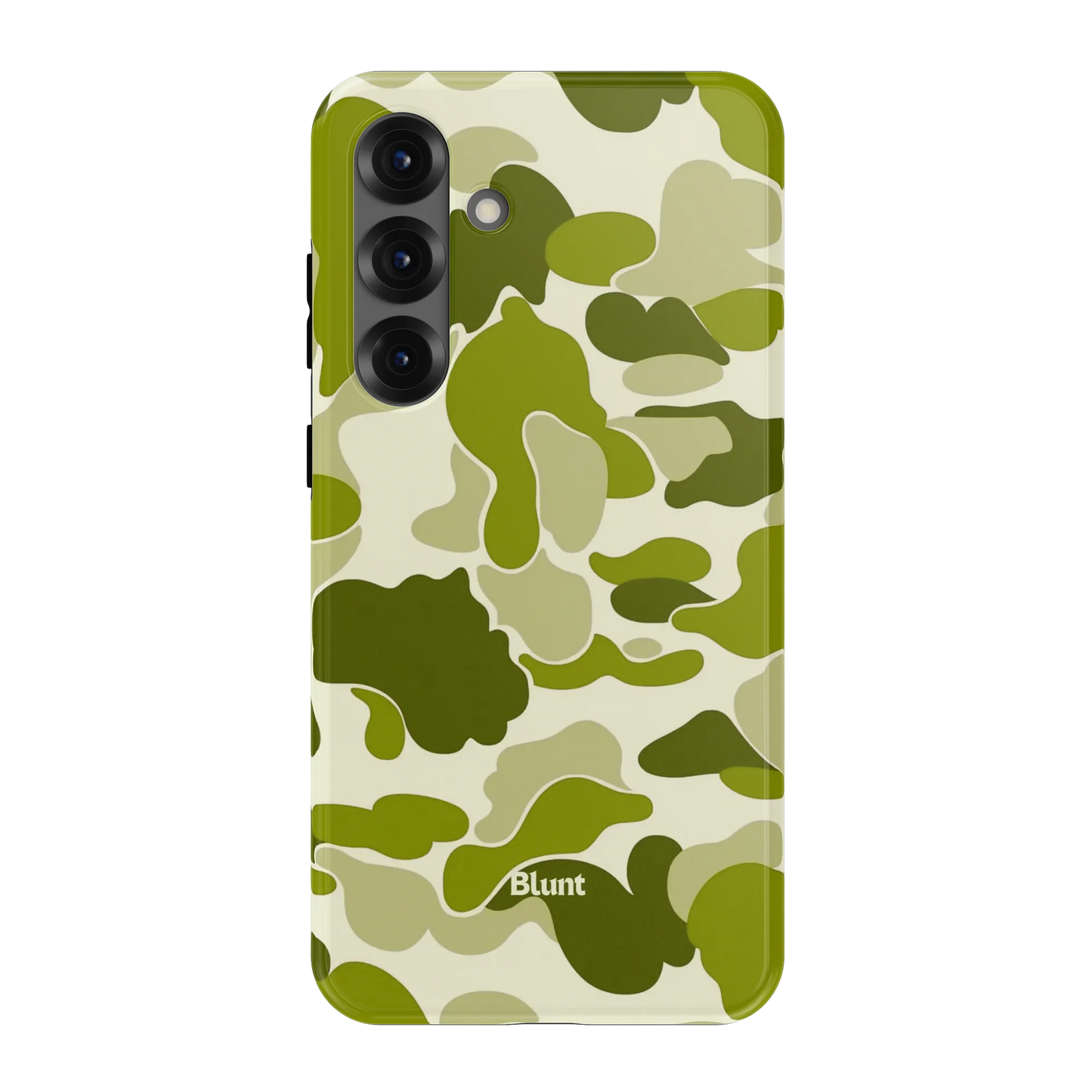 Lime Camo Samsung Case