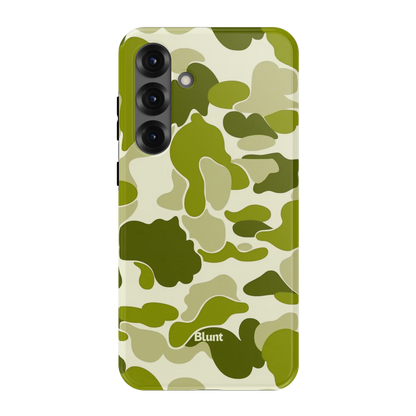 Lime Camo Samsung Case