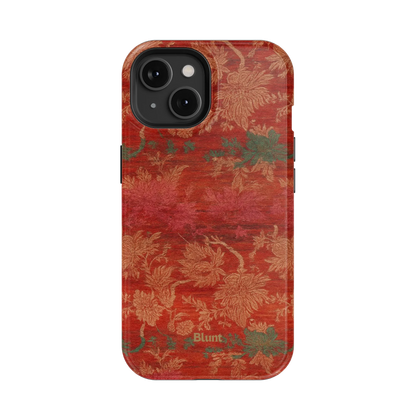 Crimson Tapestry iPhone Case