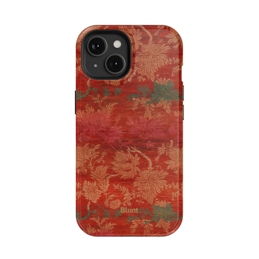 Crimson Tapestry iPhone Case