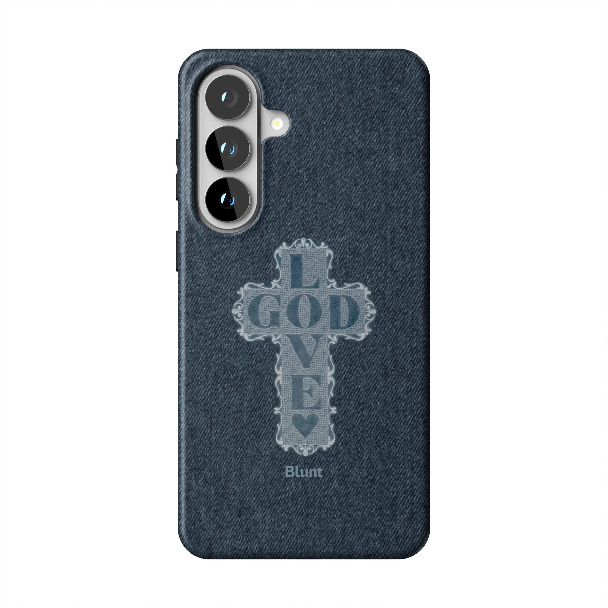 Love-God-Blue-Cross-samsung-case-Galaxy S26 Plus-1