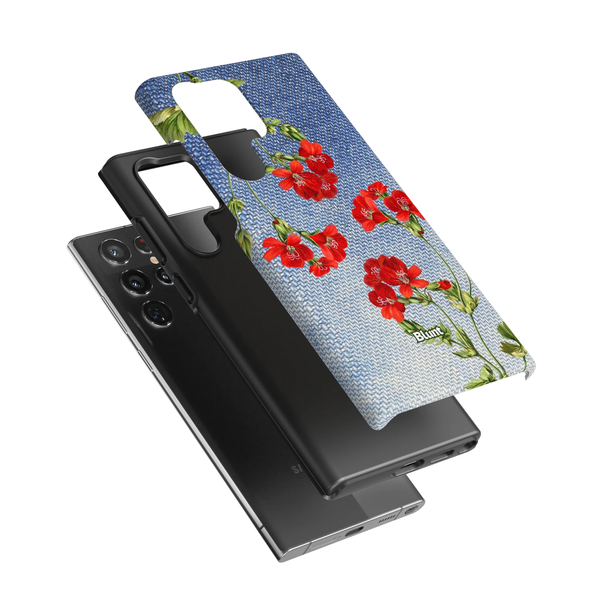 Denim-Posy-samsung-case-Galaxy S22 Ultra-3