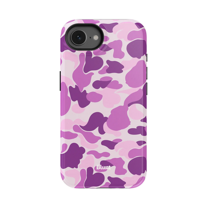 Purple Camo iPhone Case