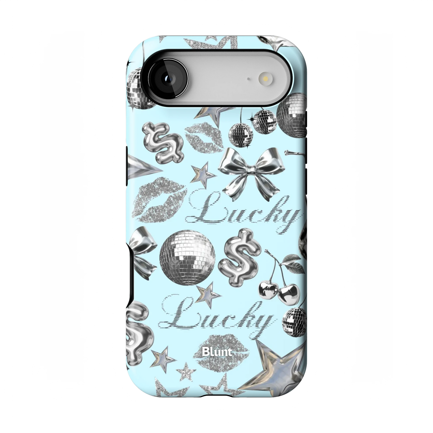 Lucky Baby Blue iPhone Case