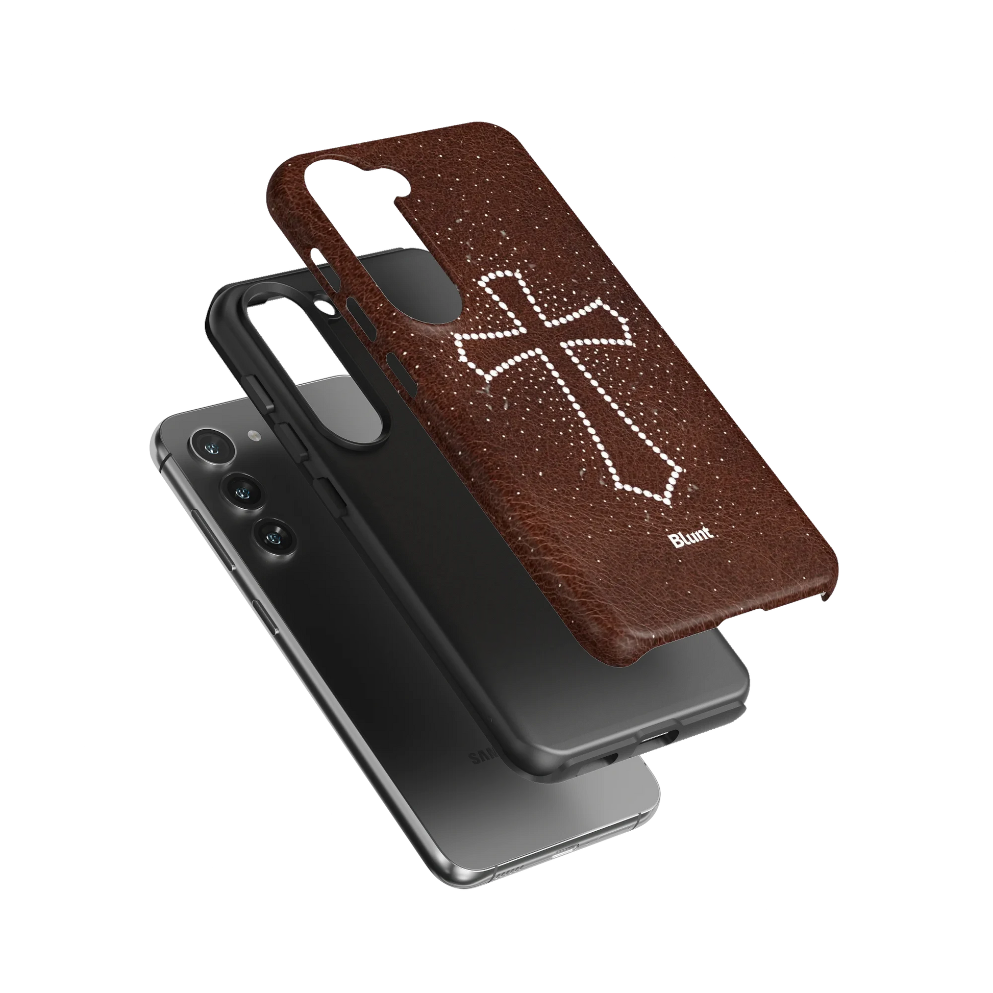 Brown-Diamara-samsung-case-Galaxy S23-3
