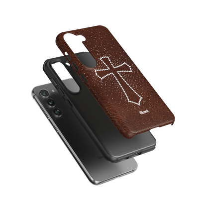 Brown-Diamara-samsung-case-Galaxy S23-3