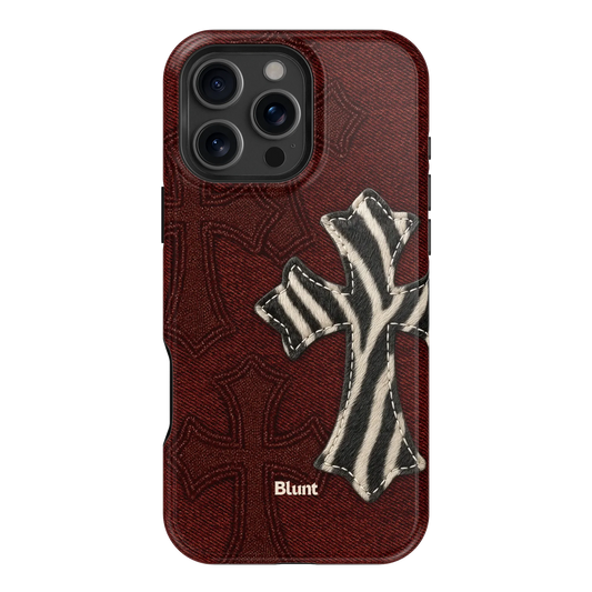 Zebrascale Cross iPhone Case