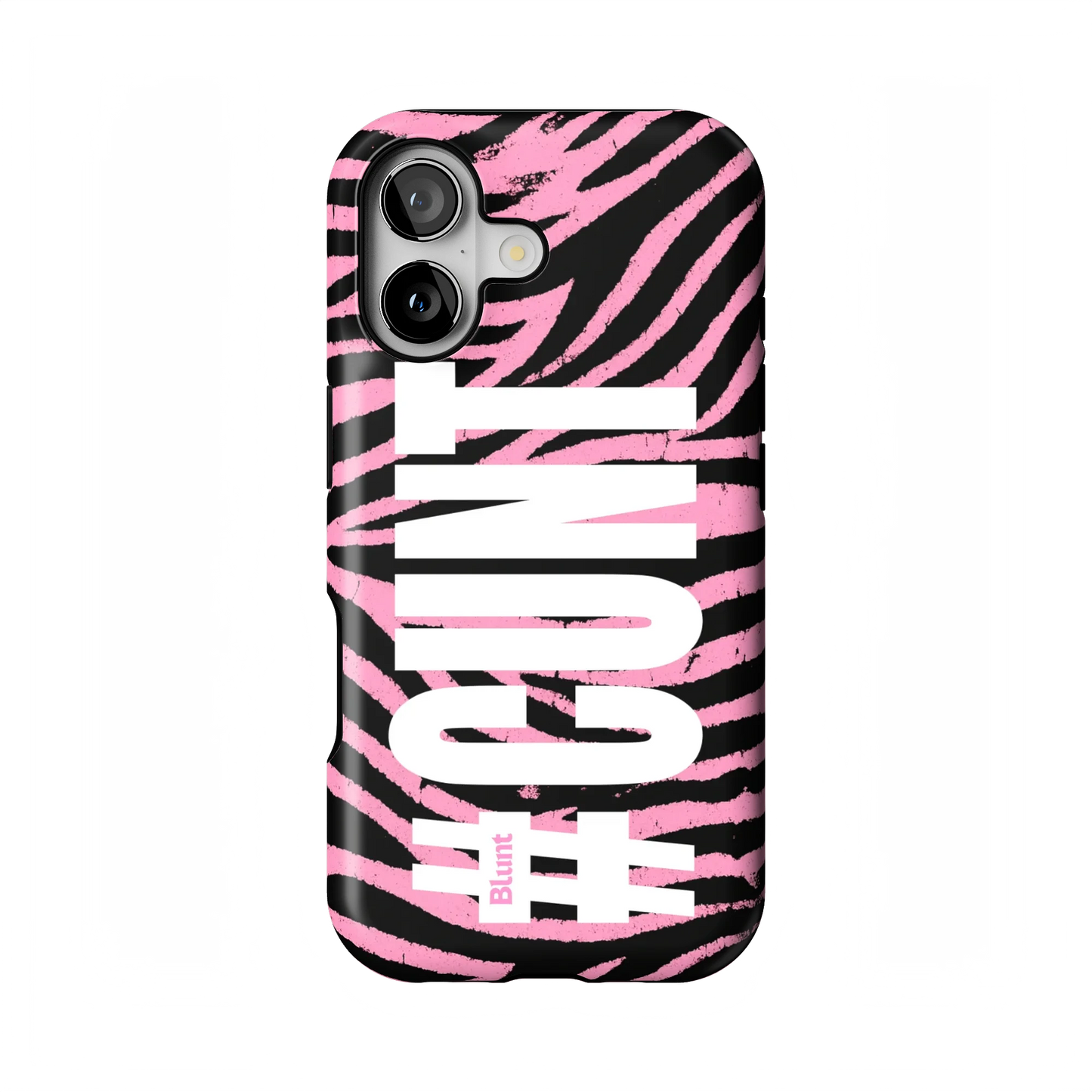 CXNT Pink Zebra iPhone Case