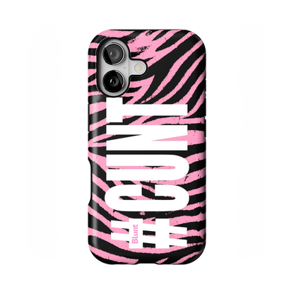 CXNT Pink Zebra iPhone Case