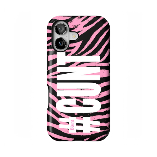 CXNT Pink Zebra iPhone Case